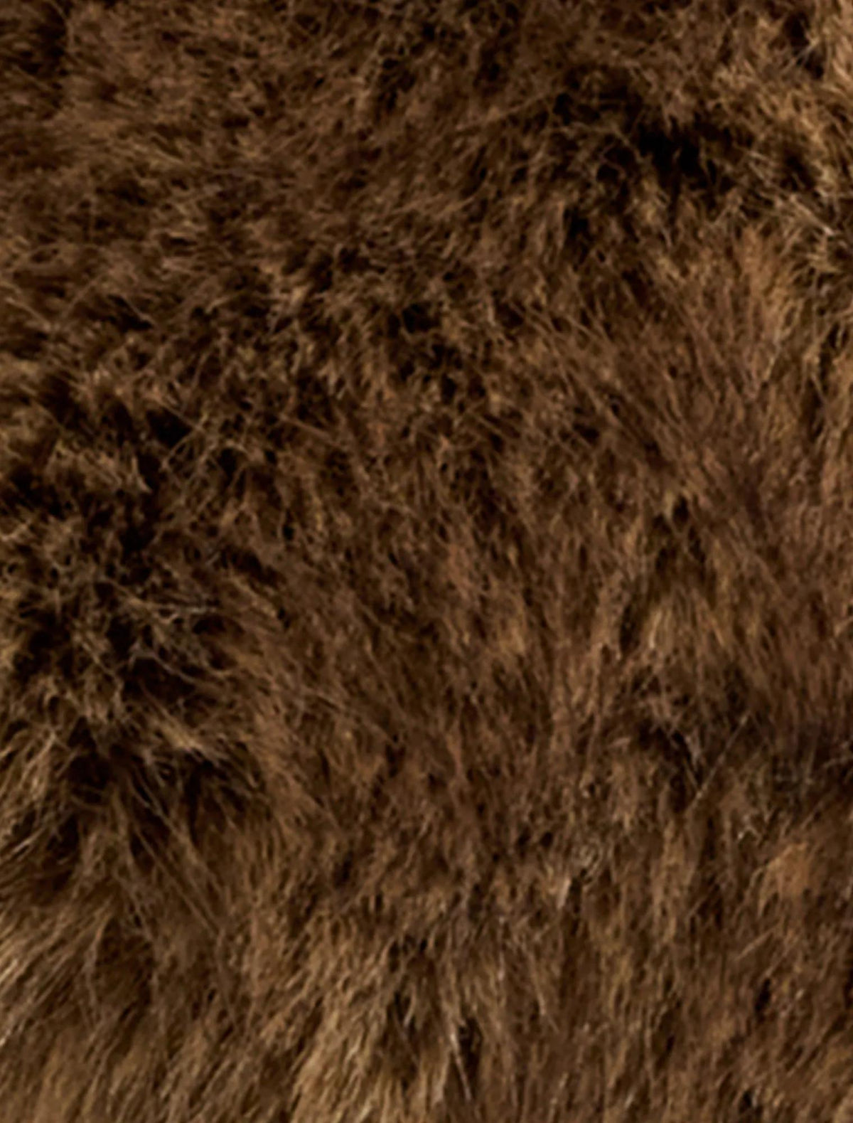 Chelsea Double Breasted Fur Collar Coat Black / Camel