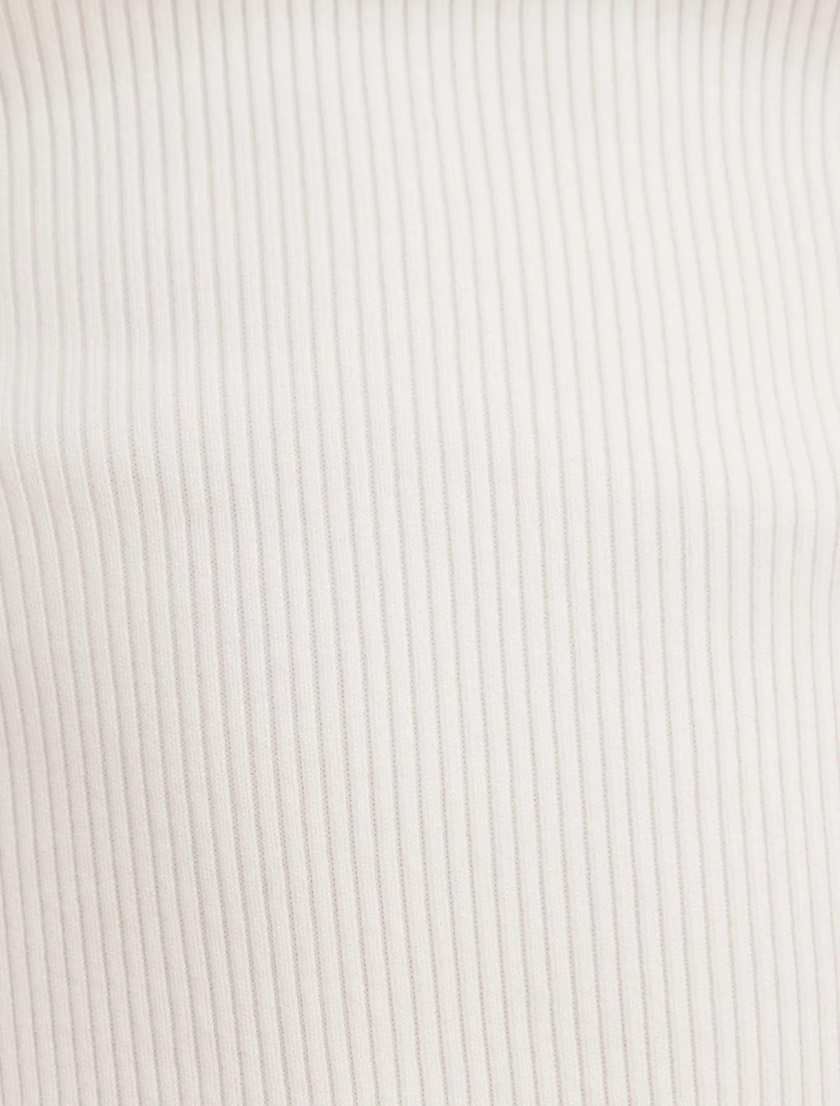 Bree Crochet Detail Knit Tank Top Porcelain