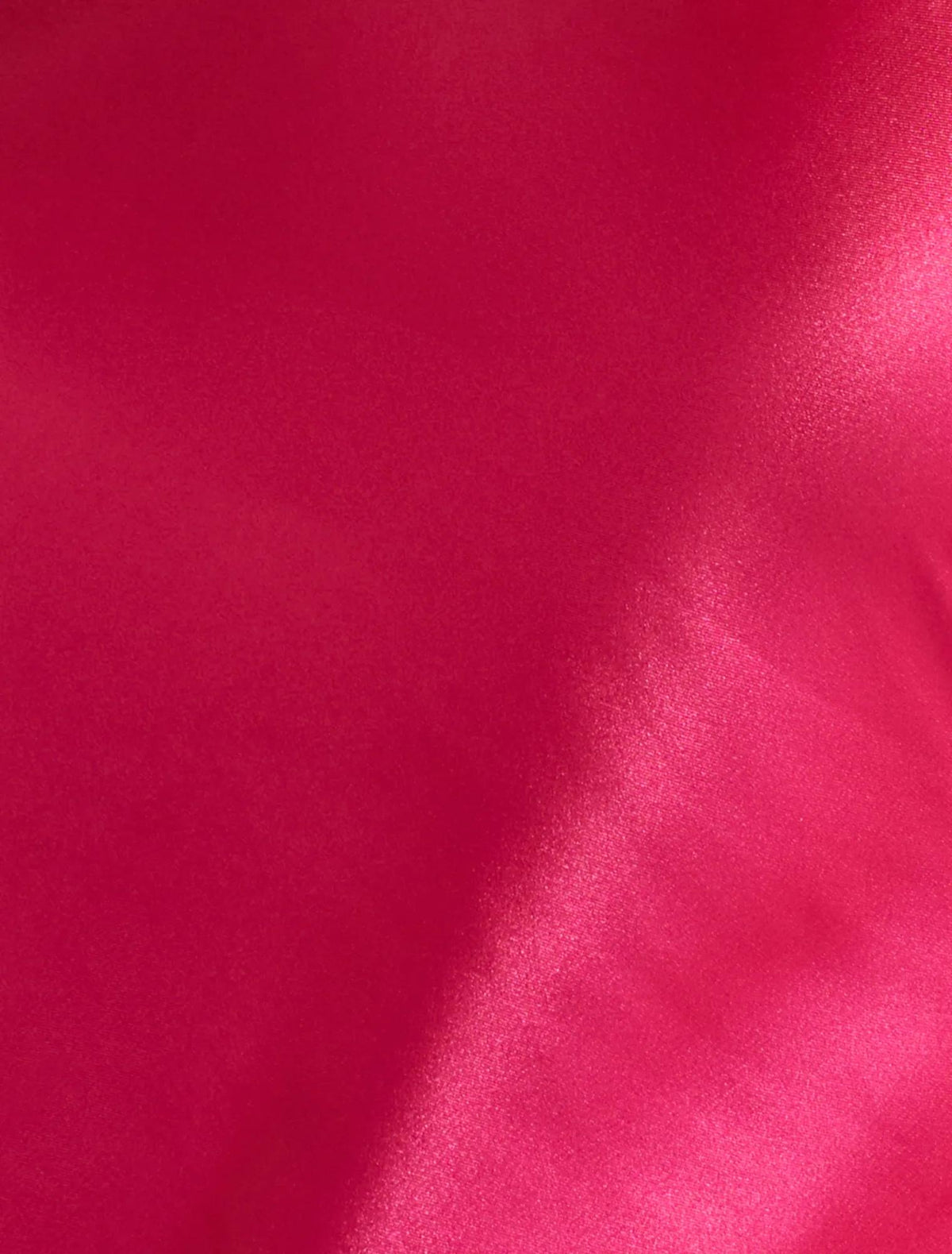 Clementine High Neck Satin Maxi Hot Pink