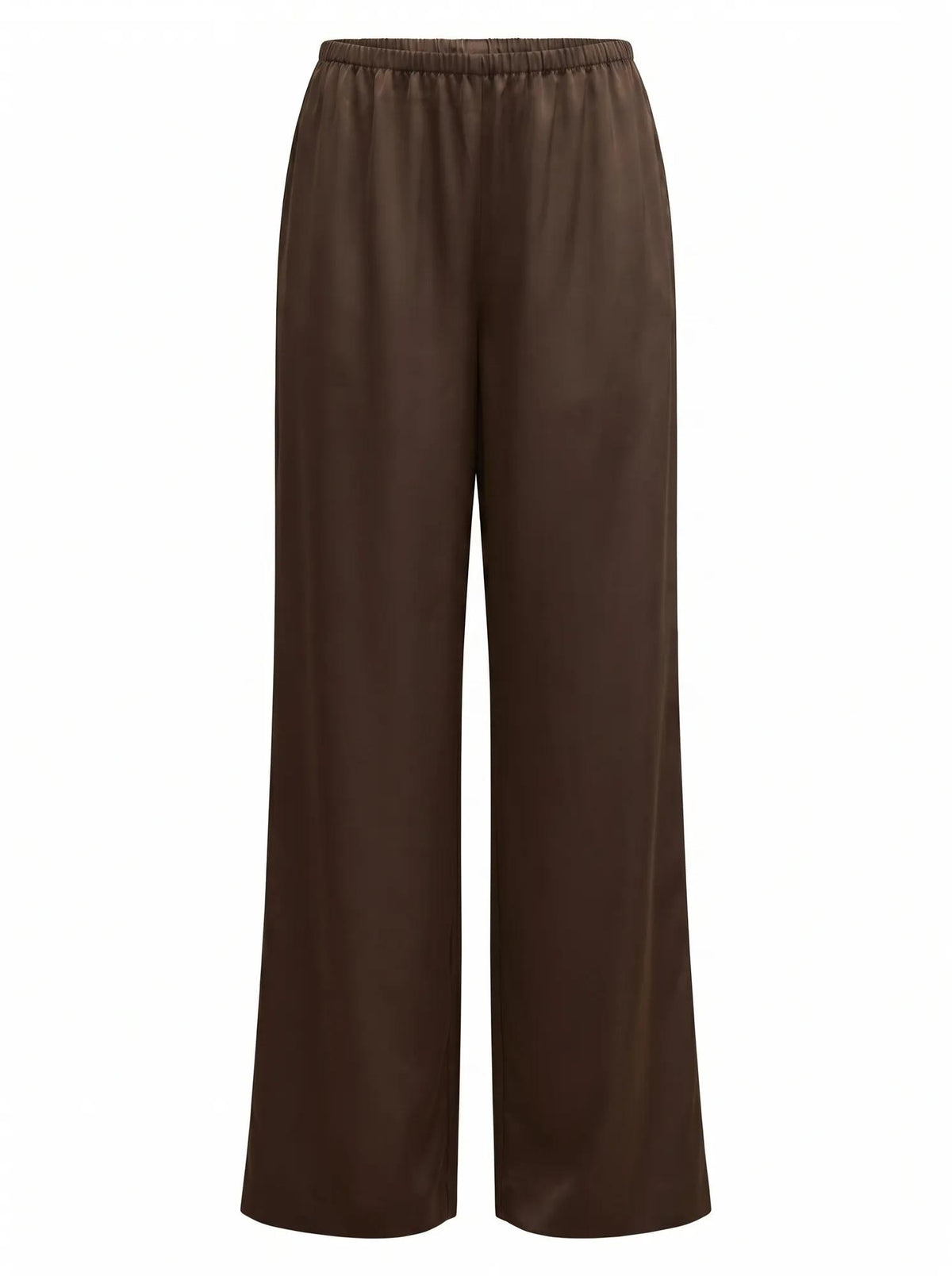 Sara Satin Wide Leg Pant Olive_mannequin