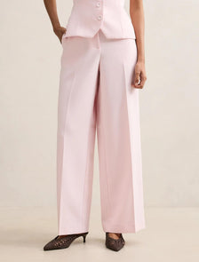 Veda Petite Wide Leg Pant Cherry Blossom Suit