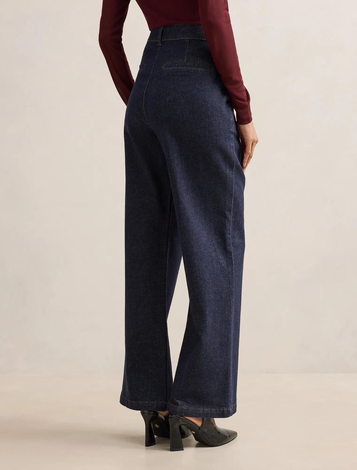 Harper Petite Denim Pant Dark Wash
