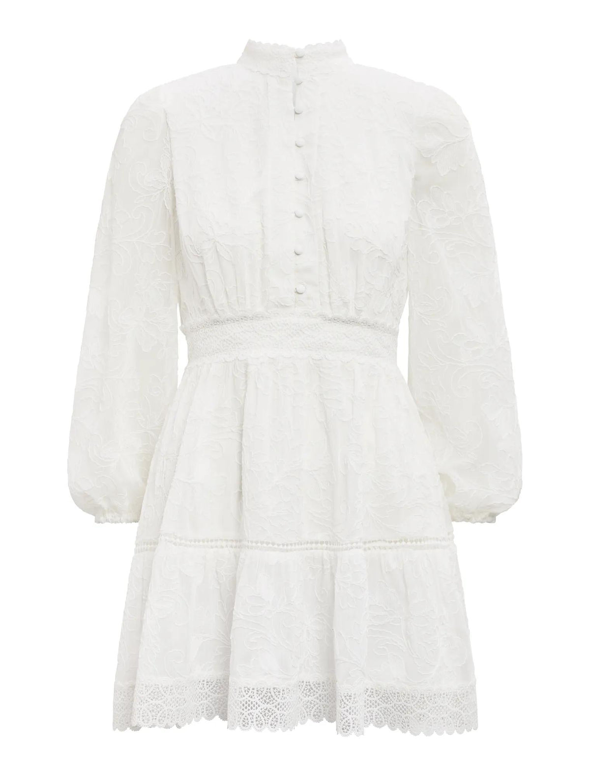 Thalia Petite Embroidered Mini Porcelain_mannequin