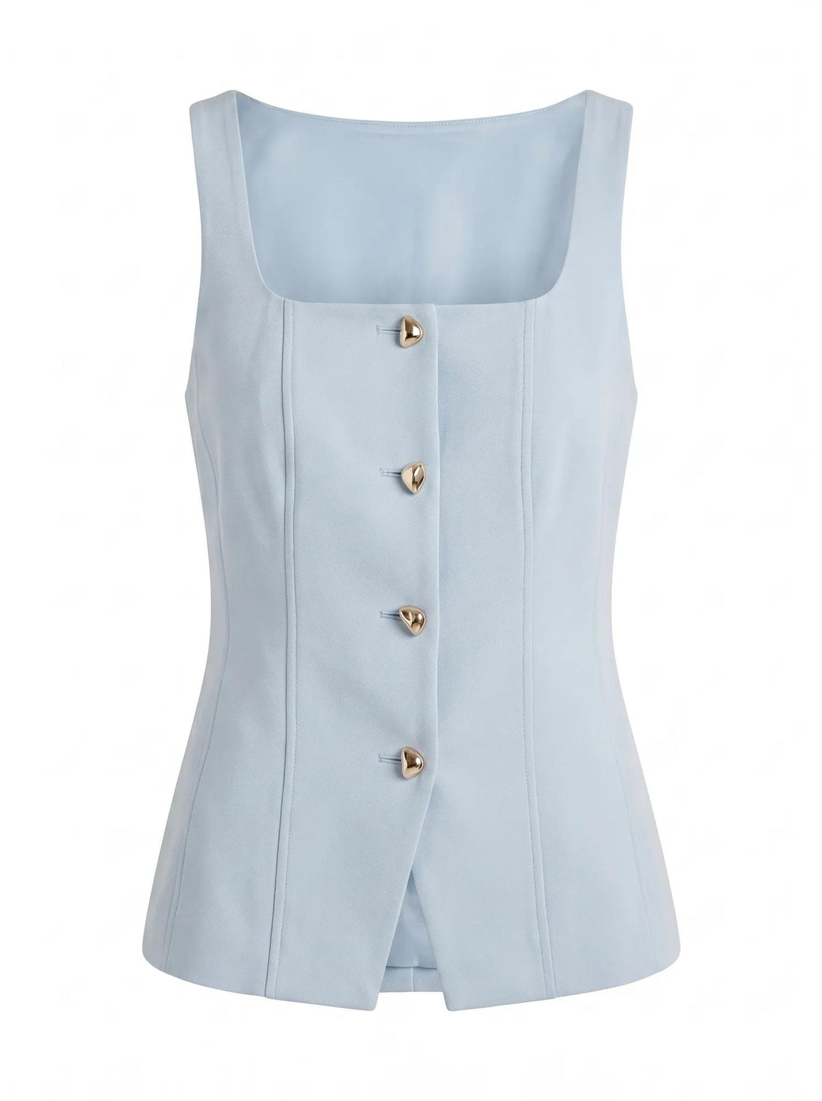 Lee Square Neck Waistcoat Sky Blue Suit_mannequin