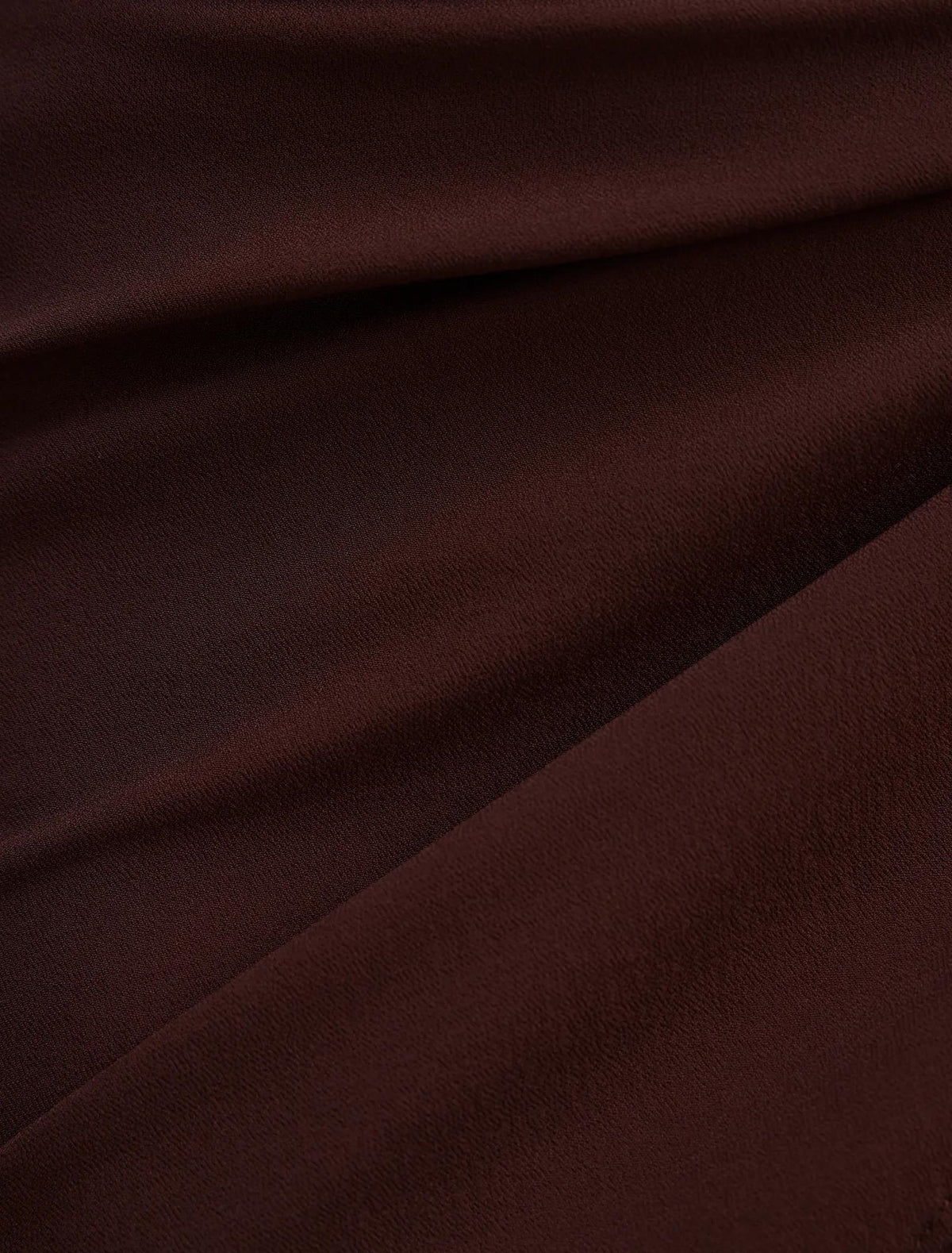 Isobel Tie Mini Skirt Chocolate