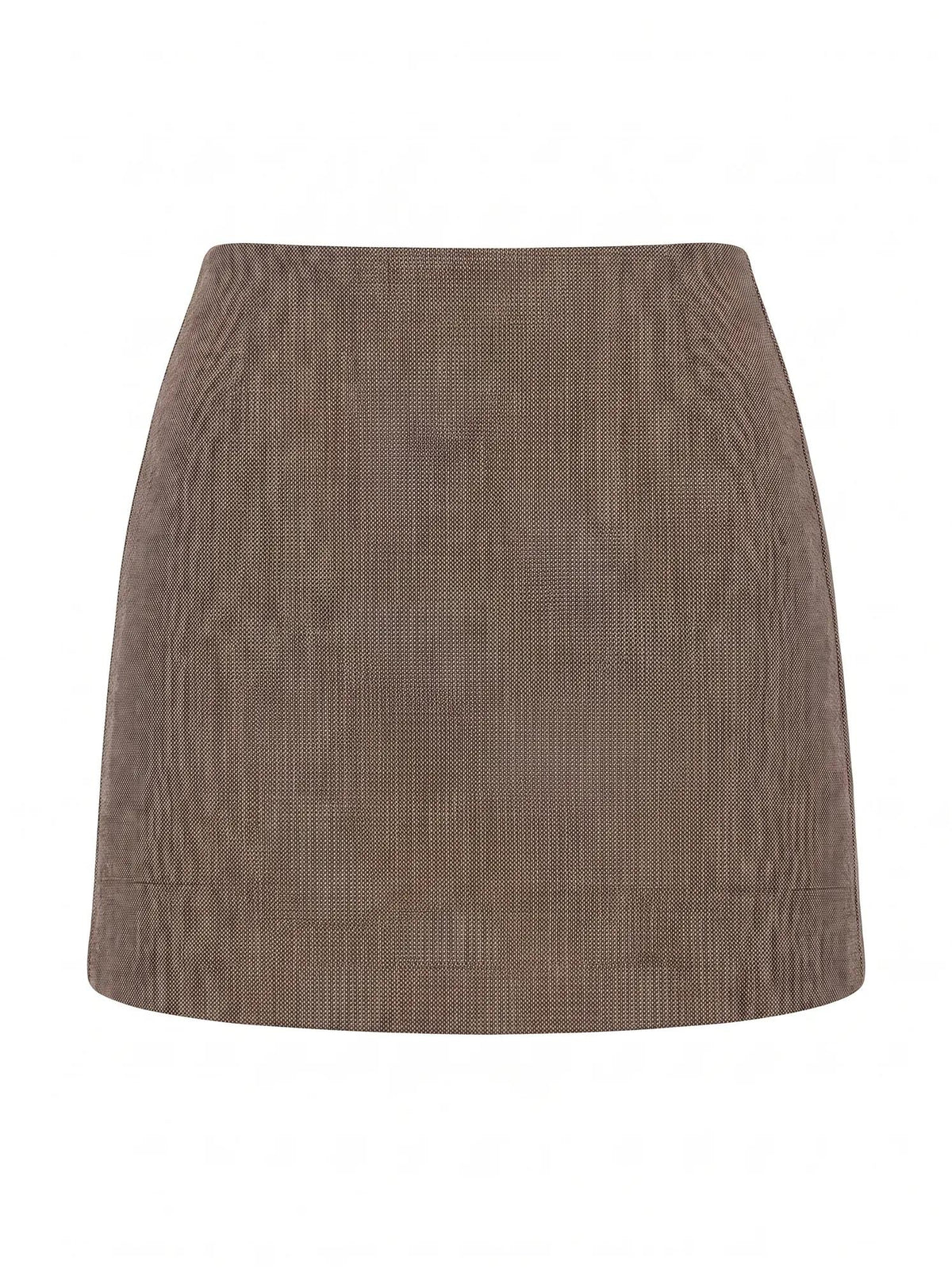 Clea Check Mini Skirt Check Suit_mannequin