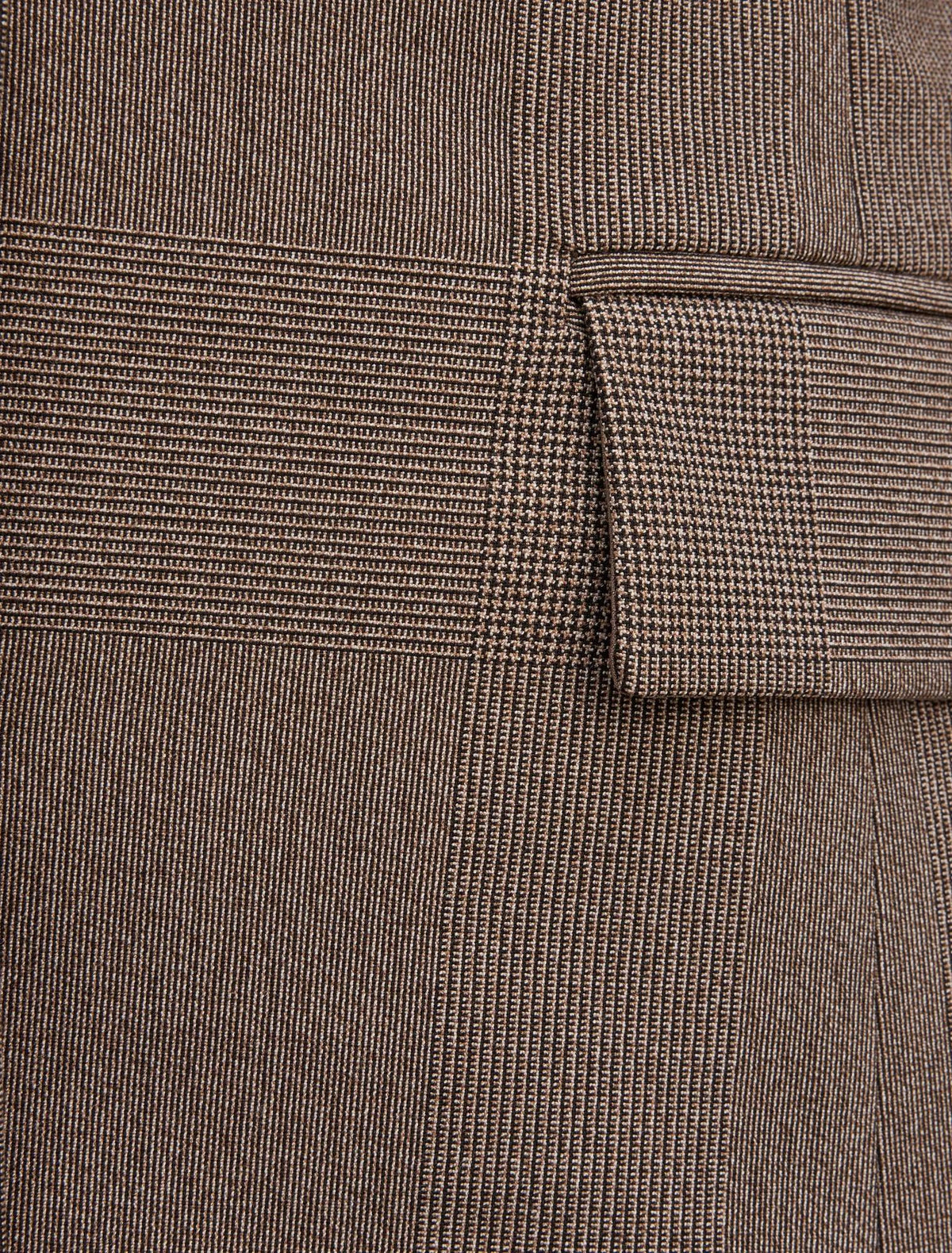 Clea Single Breasted Blazer Check Suit