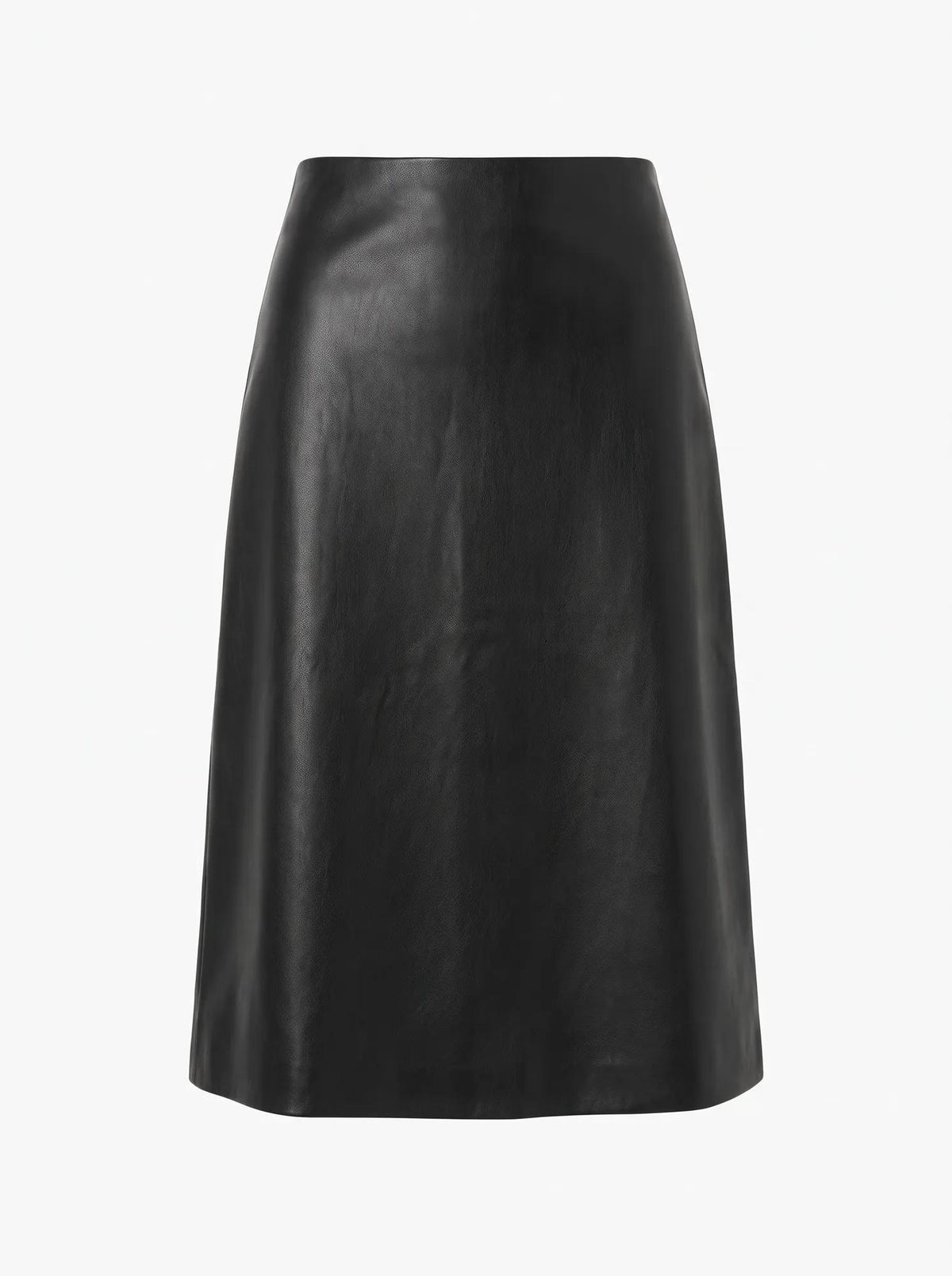 Gigi Faux Leather Pencil Skirt Black_mannequin