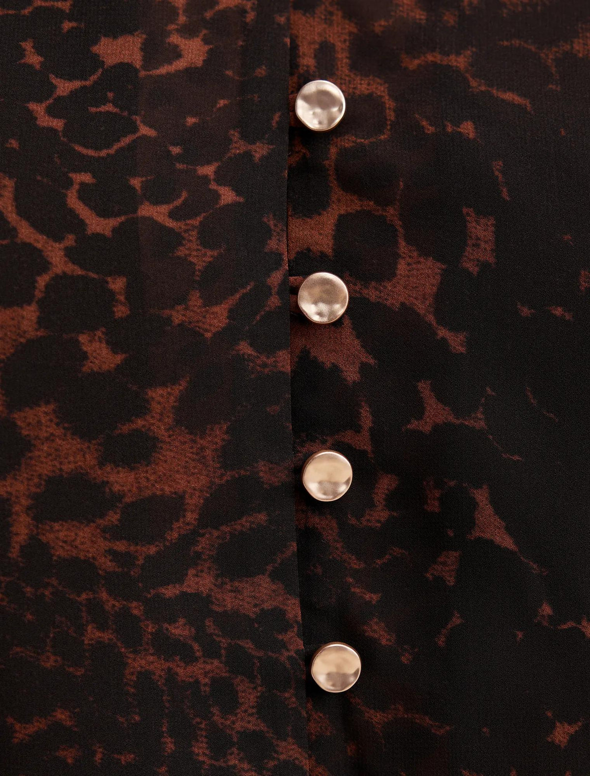 Rinna Printed Blouse Flecked Spot