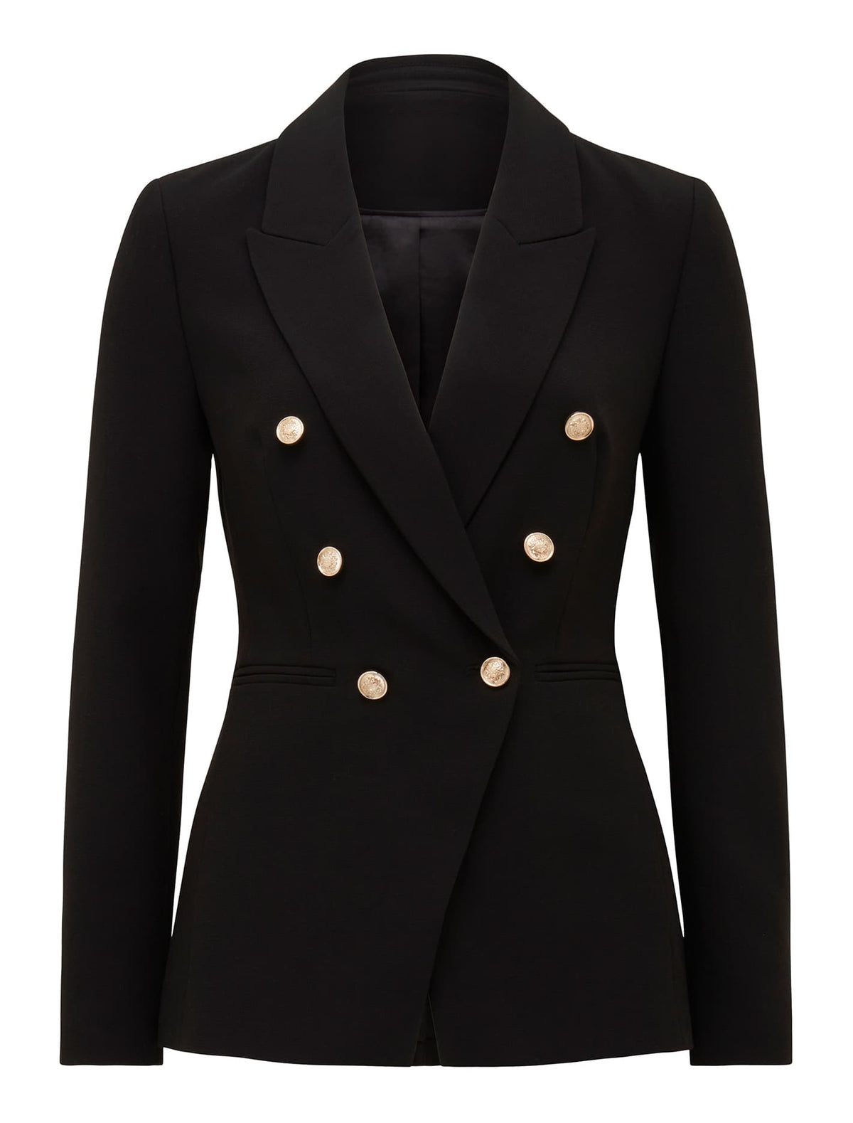 Chloe Military Blazer Black_mannequin
