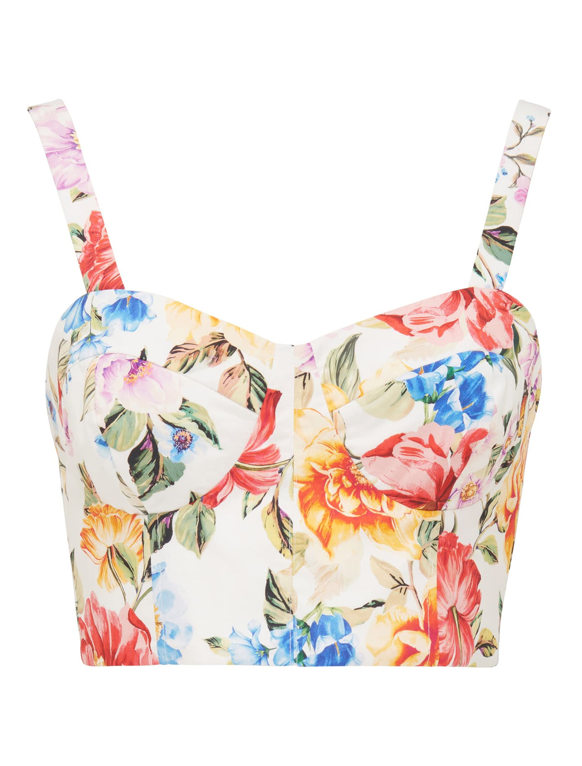 Jennifer Printed Bustier Tivoli Floral_mannequin