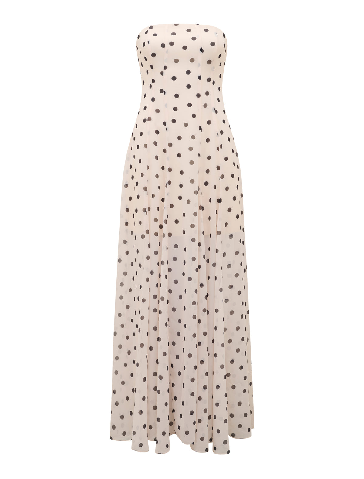 Kimora Strapless Midi Dress Porcelain Edmond Spot_mannequin