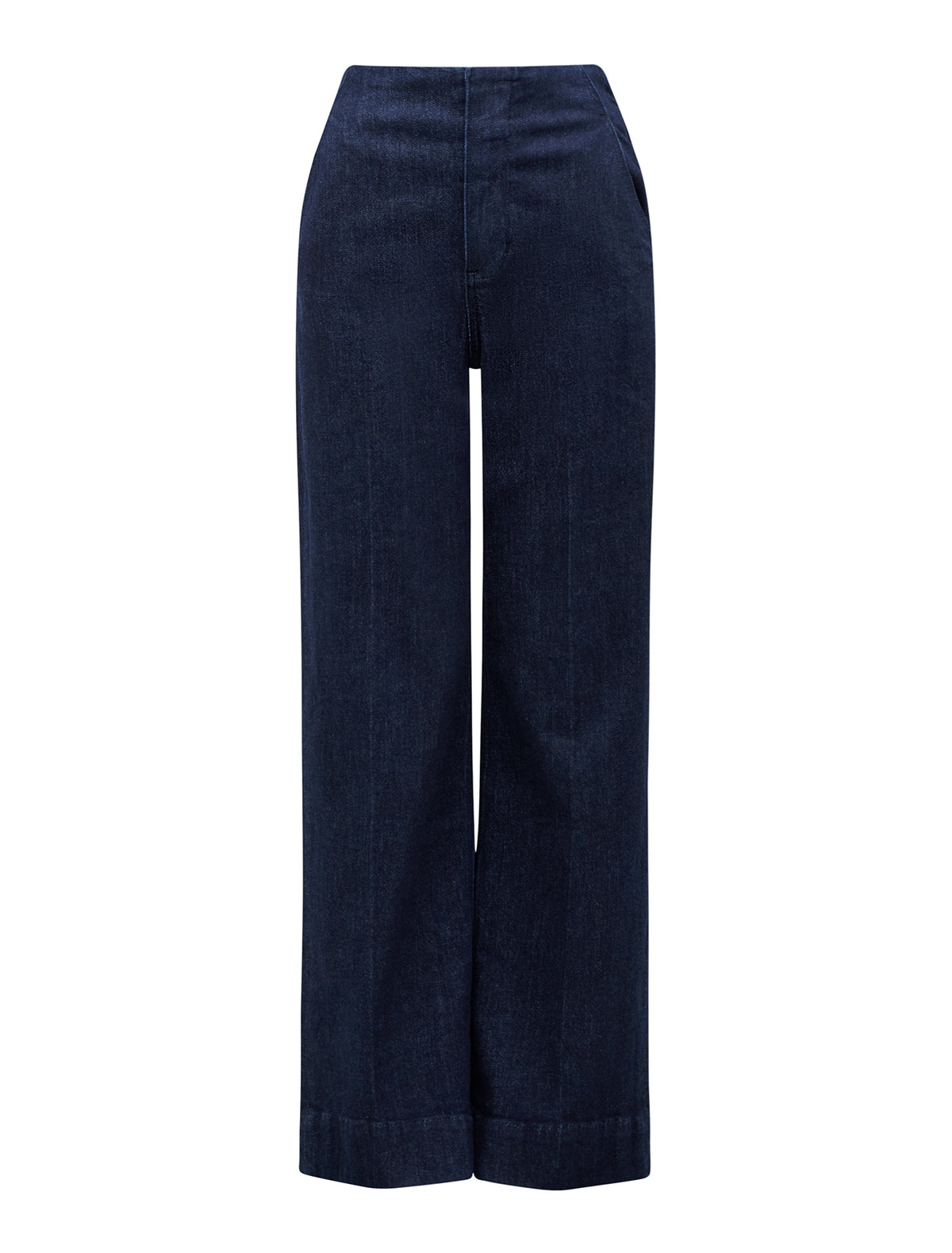 Beth Wide-Leg Jeans Dark Rinse Wash_mannequin