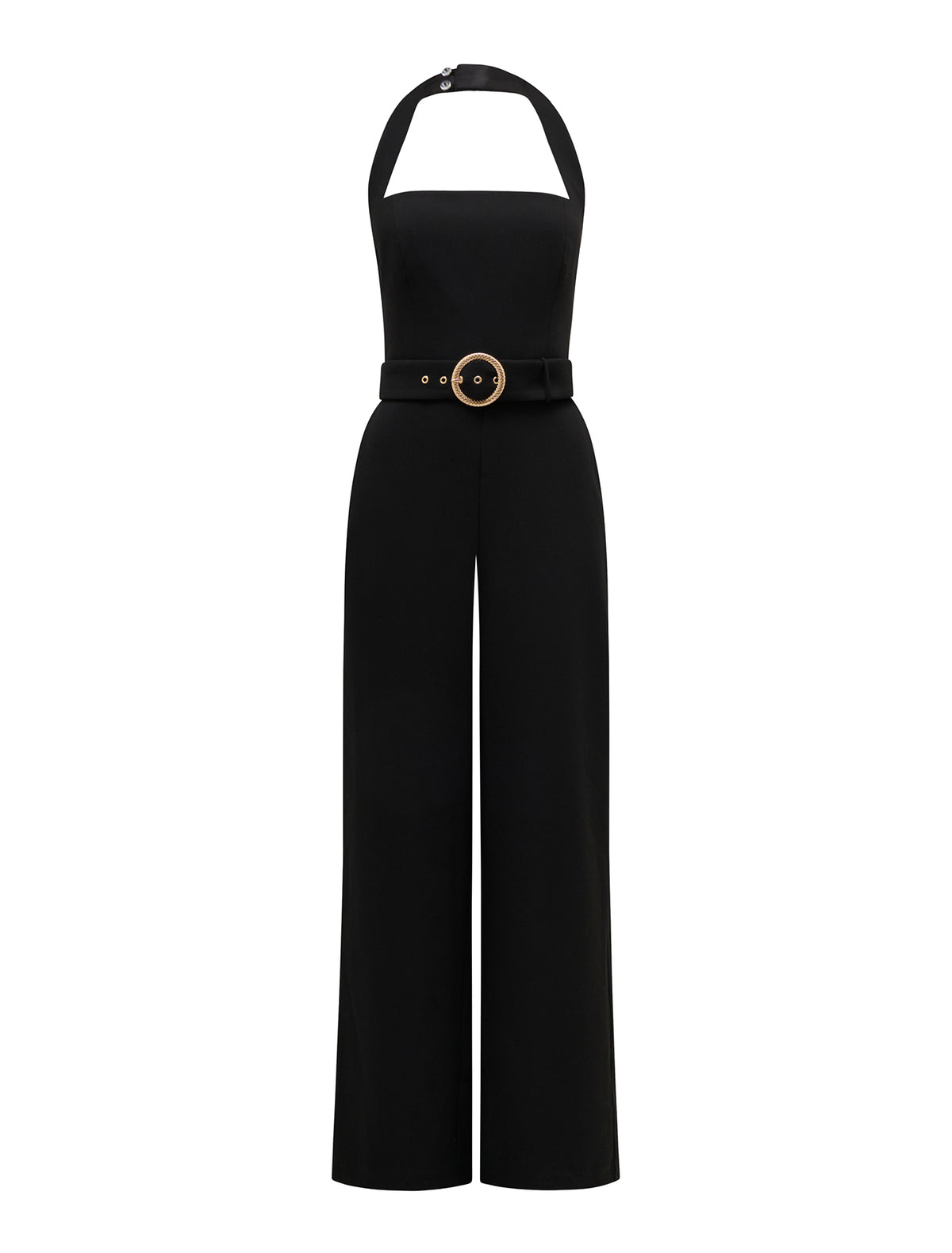 Remmie Halter Jumpsuit Black_mannequin