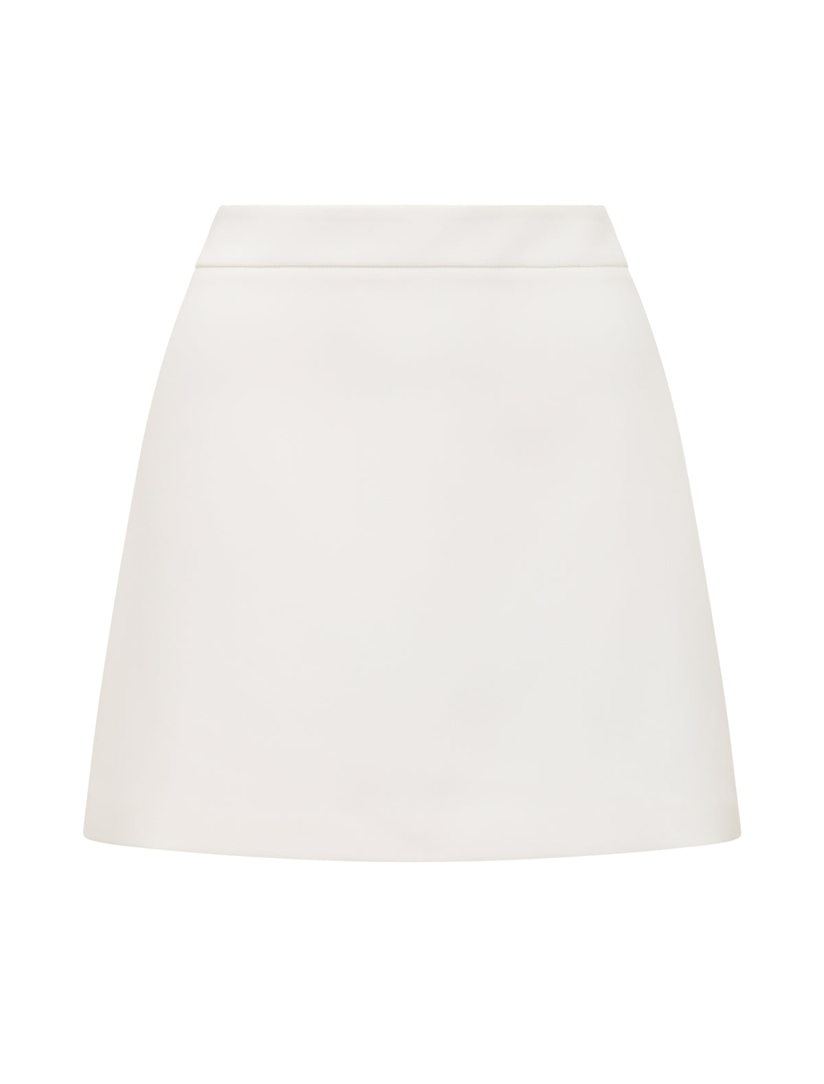 Azura A-Line Mini Skirt Porcelain_mannequin