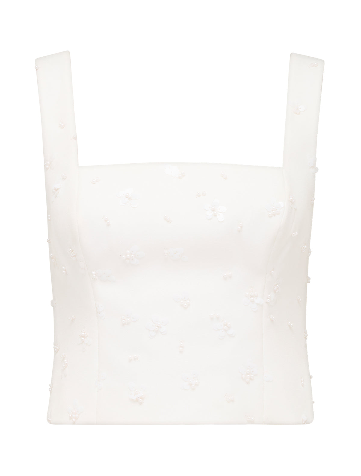Margot Embellished Top Porcelain Co-Ord_mannequin