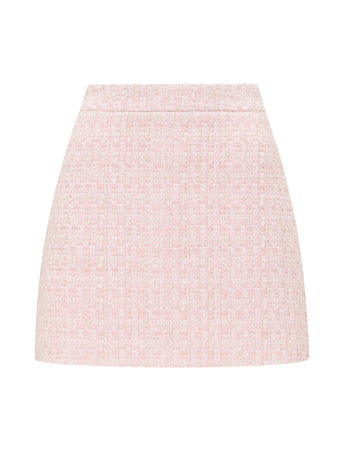 Lisa Boucle Mini Skirt Pink Boucle Suit_mannequin