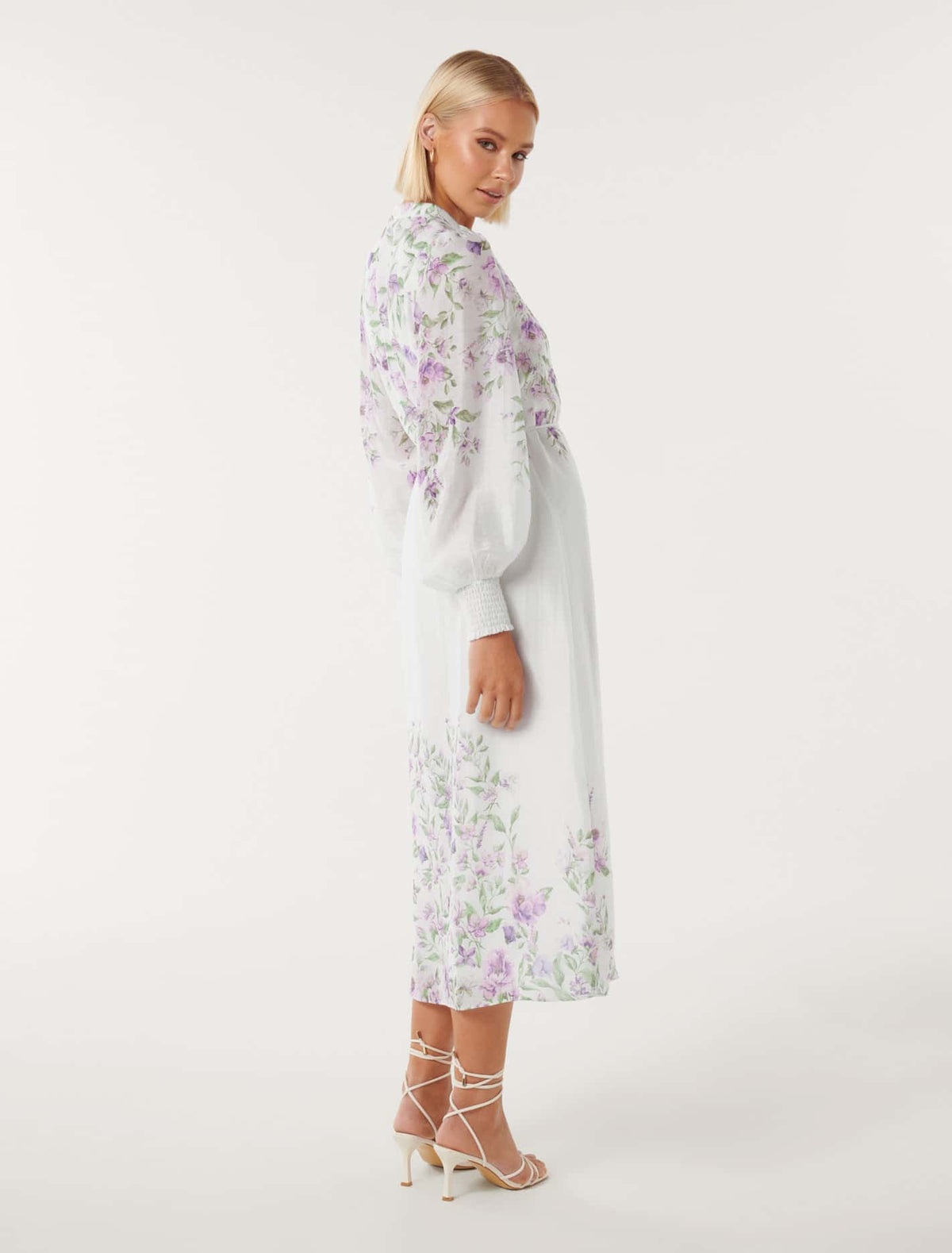 Olympia Printed Shirt Dress Alma Floral