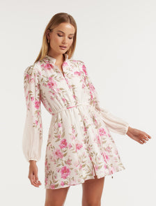 Preston Floral Mini Dress Olympia Floral