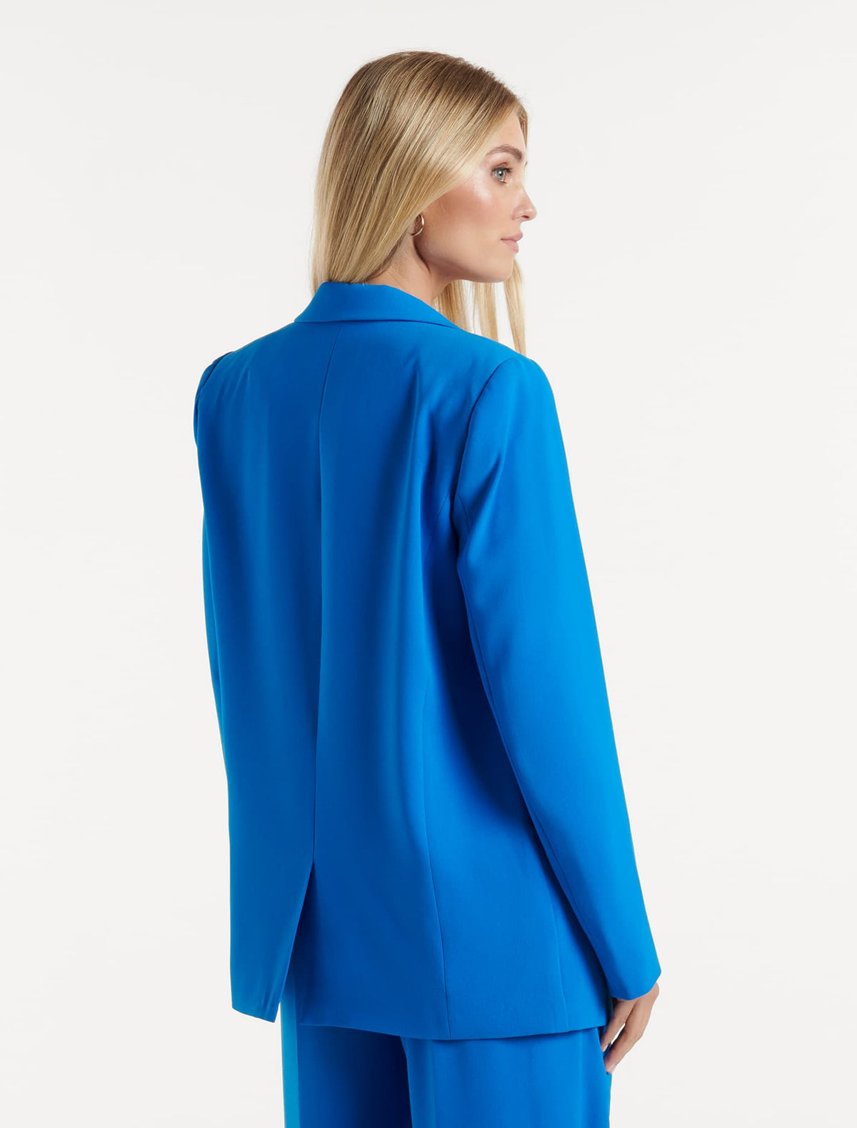 Tori Boyfriend Blazer Blue Pigment Suit