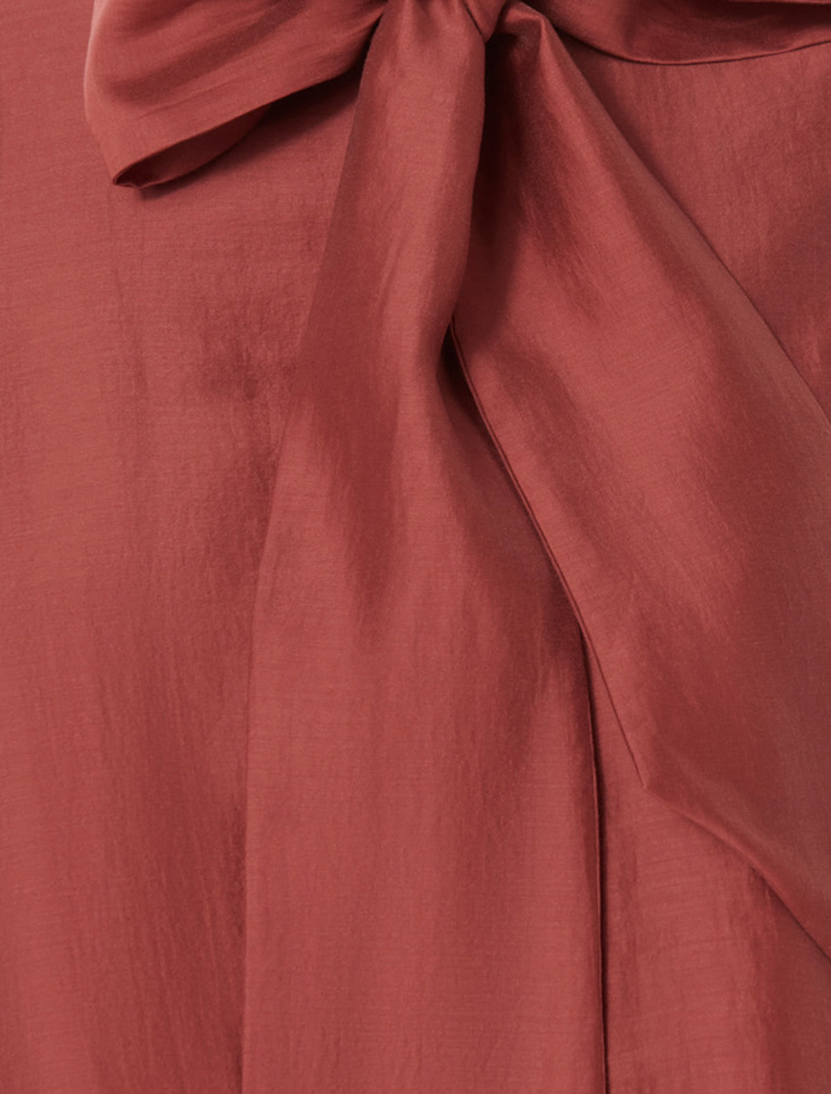 Jane Tie-Neck Sleeveless Top Shiraz