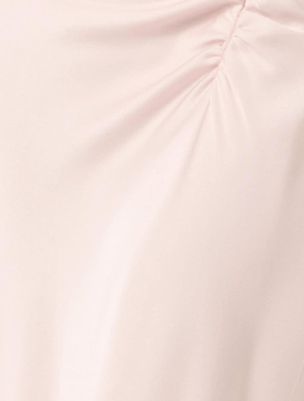 Ava Draped Satin Maxi Dress Barely Pink