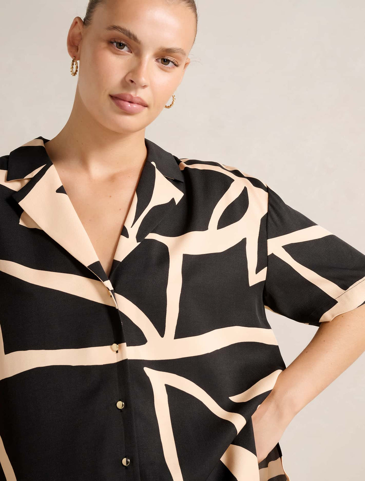 Flossie Printed Shirt Risley Co-ord