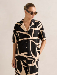 Flossie Printed Shirt Risley Co-ord