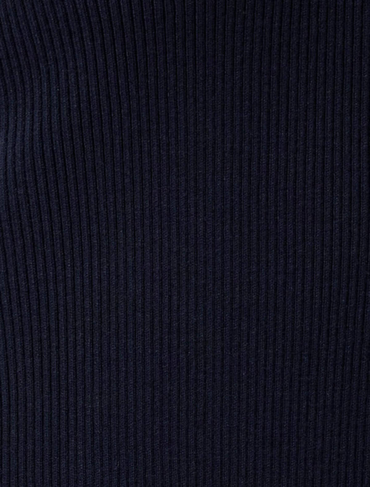 Kerry Petite Contrast Knit Mini Dress Navy/ Cream