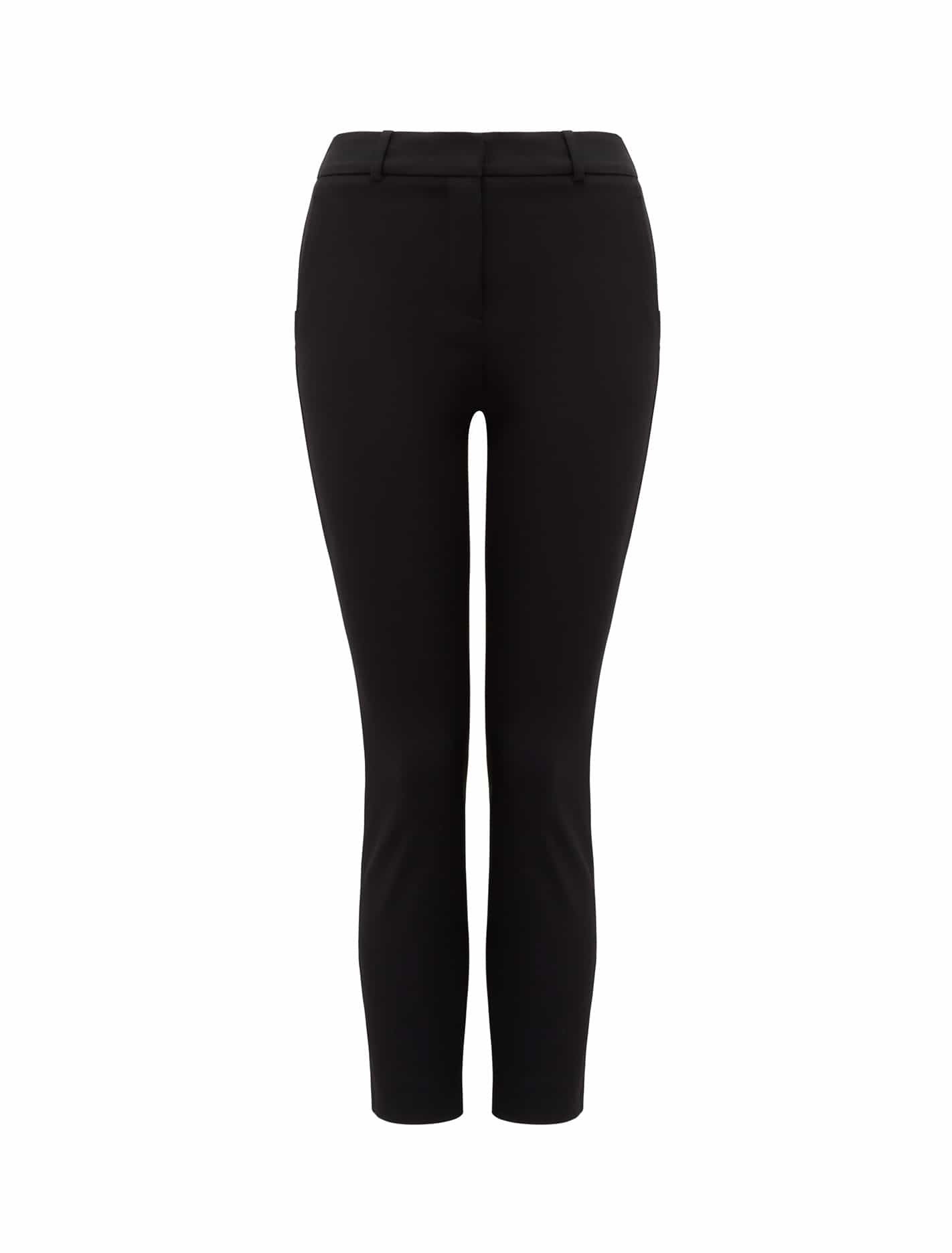 Forever New Women's Grace 7/8th Slim Pants in Black