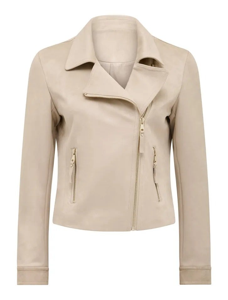 Indie Vegan Suede Biker Jacket